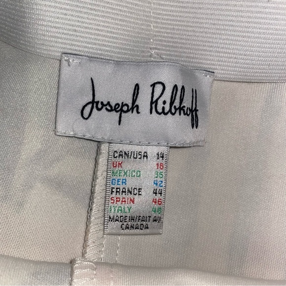 Joseph Ribkoff Floral Print Split Hem Pull On Pant - Picture 7 of 7